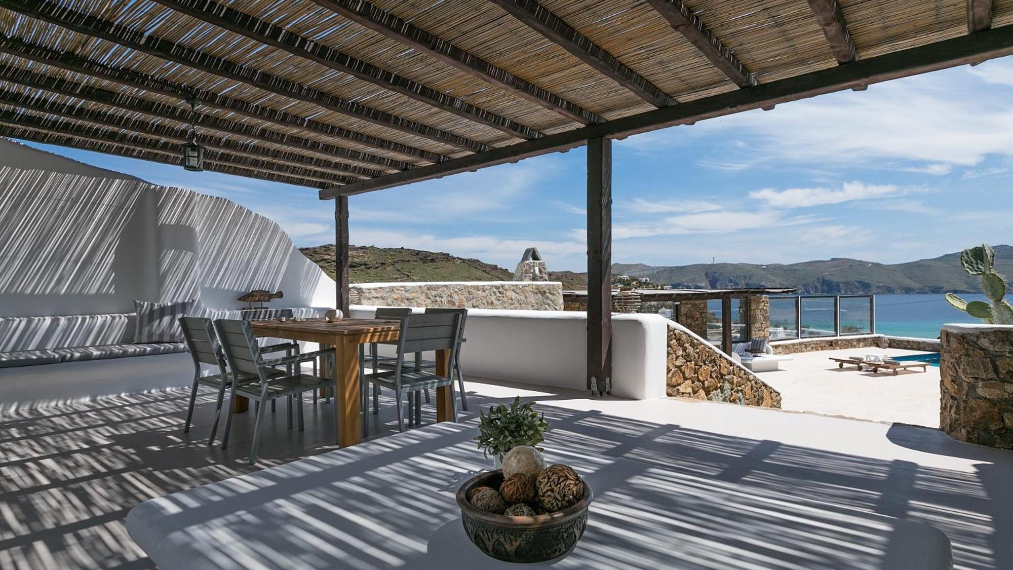 Mykonos Panormos Villas Rom bilde