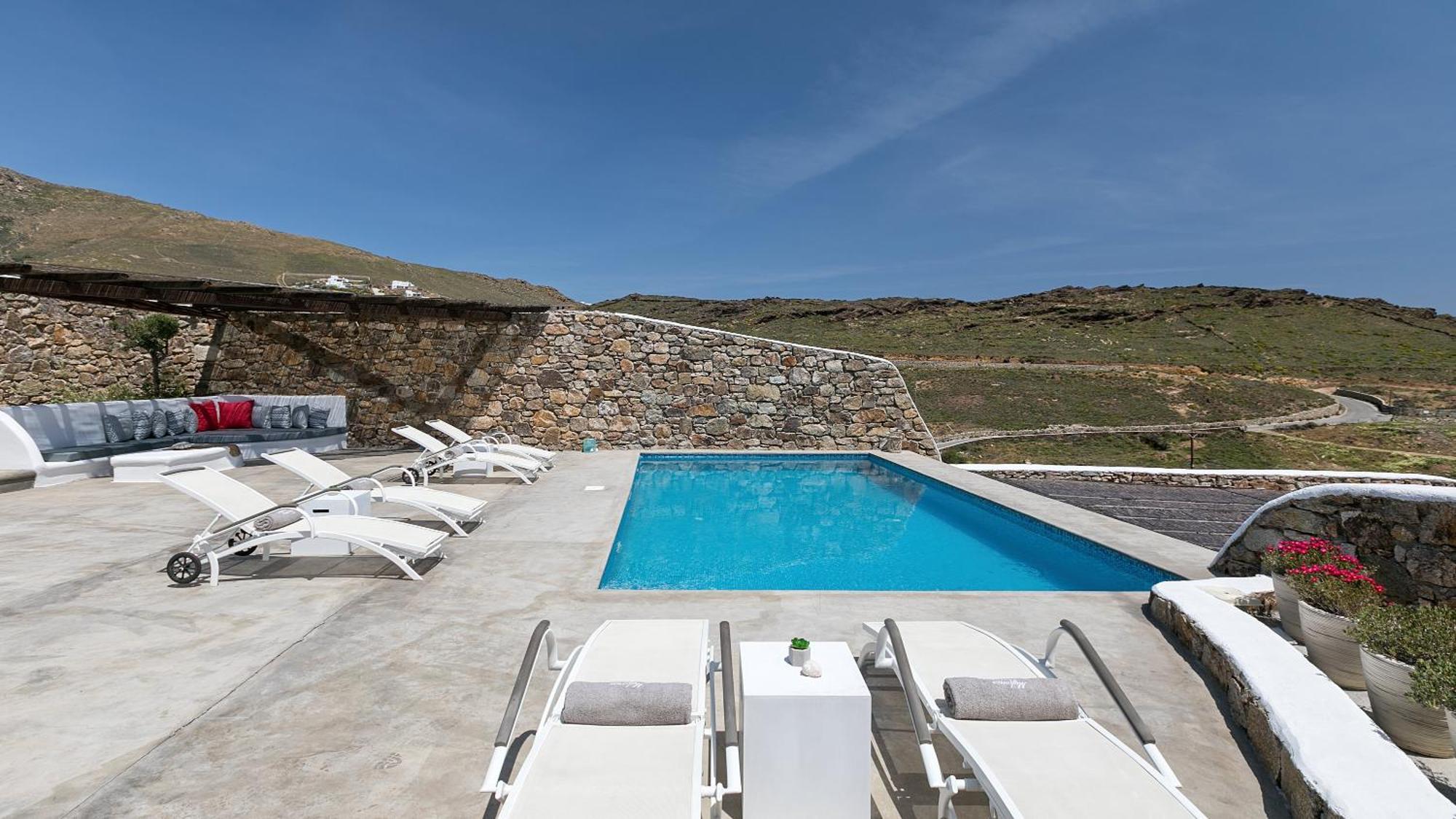 Mykonos Panormos Villas Rom bilde